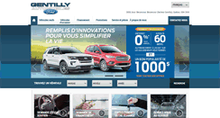 Desktop Screenshot of gentillyautomobiles.com